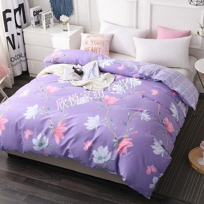 2018年新款棉学生单人被套单件150x200x230棉被罩双人1.8m米春夏款