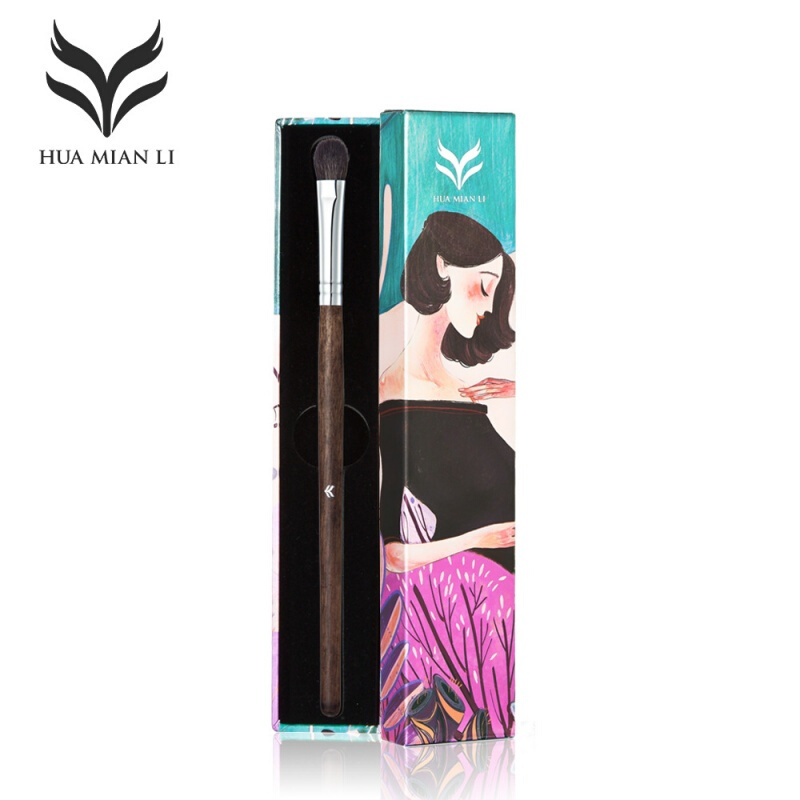 [专营店]新款 精美羊毛眼影化妆刷 插画礼盒美妆具 005E
