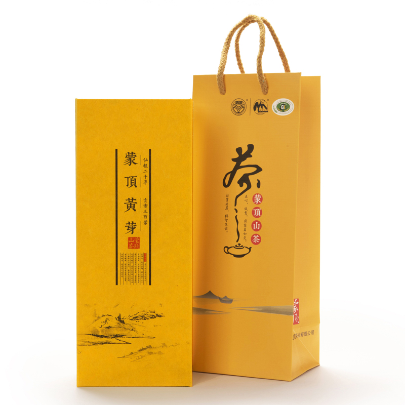 2022年新茶 传统工艺 蒙顶黄芽 手工高山黄茶 蒙顶山茶 礼盒 便携小泡