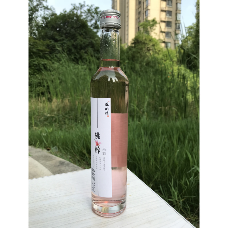 苏州桥桃花酒甜酒佳酿果酒低度男女士酒桃花醉酒江南桃花醉300ml单瓶