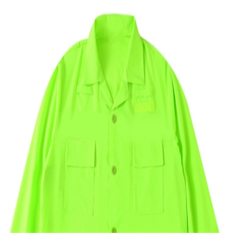 铂牛 荧光黄长袖上衣 S-XXXXL 件高清大图