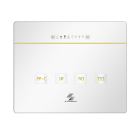 申花(SHENHUA) 净水器家用直饮厨房净水机X5双膜双出水 集成水路 厨下式反渗透纯水机