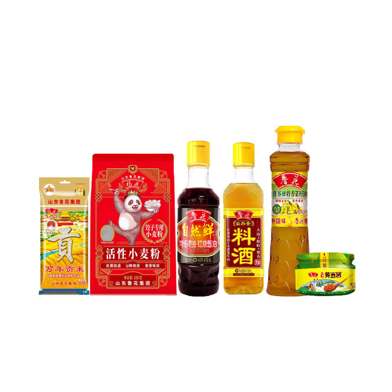 鲁花 团圆食刻礼盒C(单位:件)高清大图