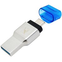 金士顿 (Kingston)USB 3.1 TF(Micro SD)双接口读卡器(FCR-ML3C)手机读卡器