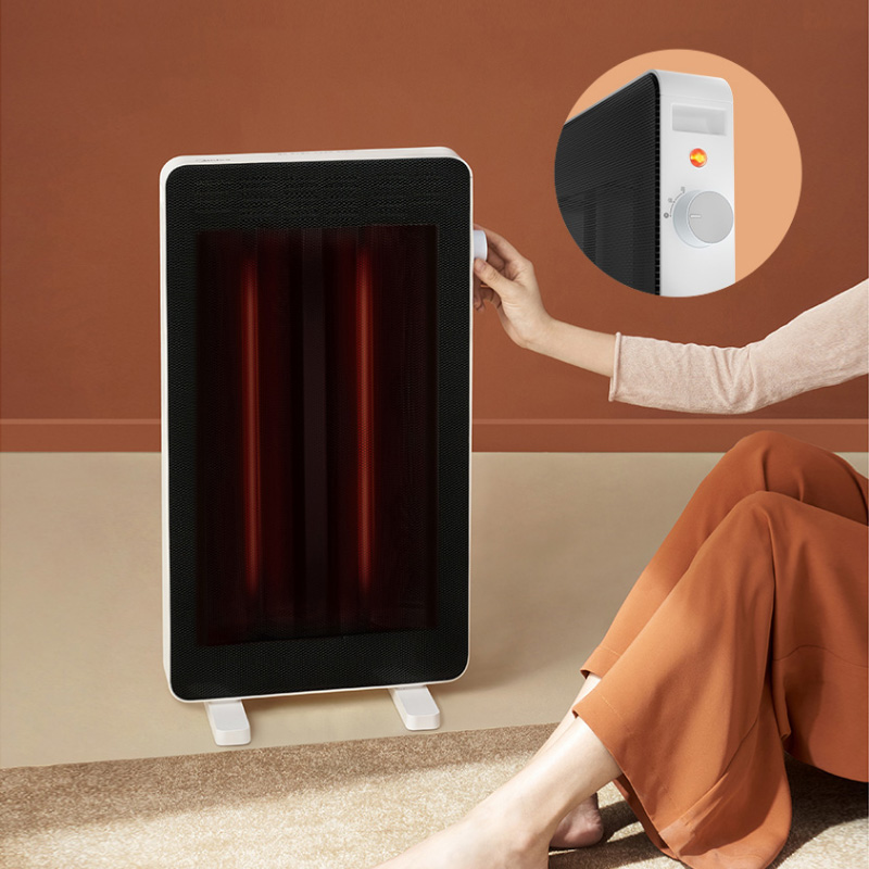美的(Midea)NPW-ML 电暖取暖器 烤火炉4级防水黑晶发热管两档功率暗光居浴两用高清大图