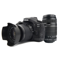佳能(Canon) EOS 80D 中高端单反相机 18-55 IS+55-250 IS双镜头套装 2420万 礼包版