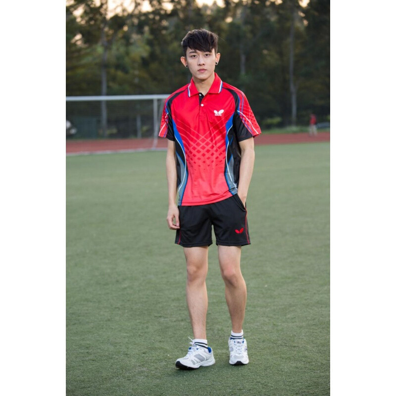 夏季短袖乒乓球服装男女款套装吸汗排汗比赛运动服乒乓球衣服印字