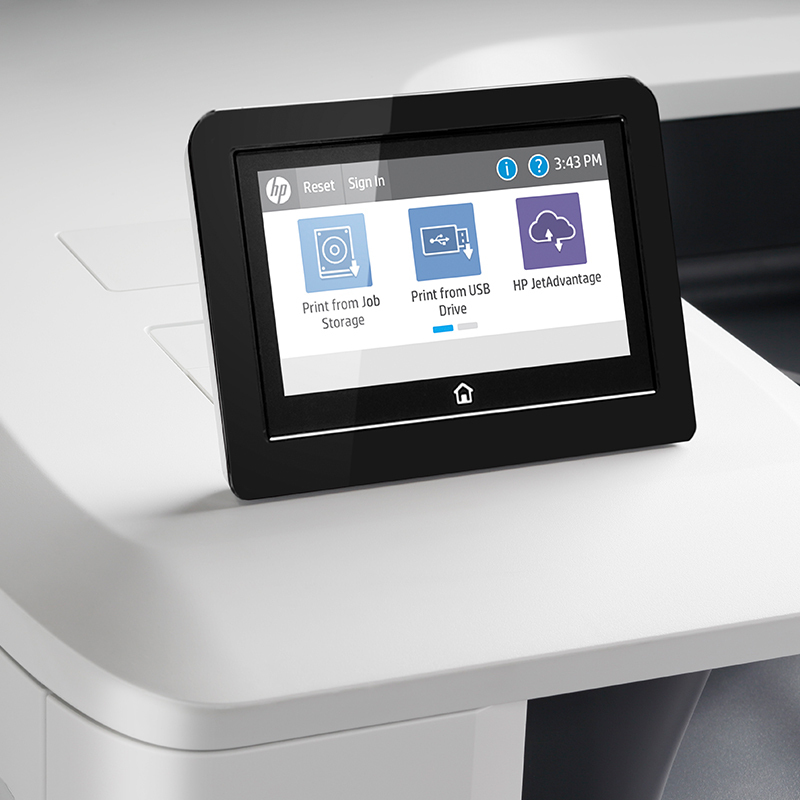 惠普(hp)HP PageWide Managed Color 72430dn A3 页宽彩色打印机(自动双面打印)商用企业高速文档资料材料图片照片打印机