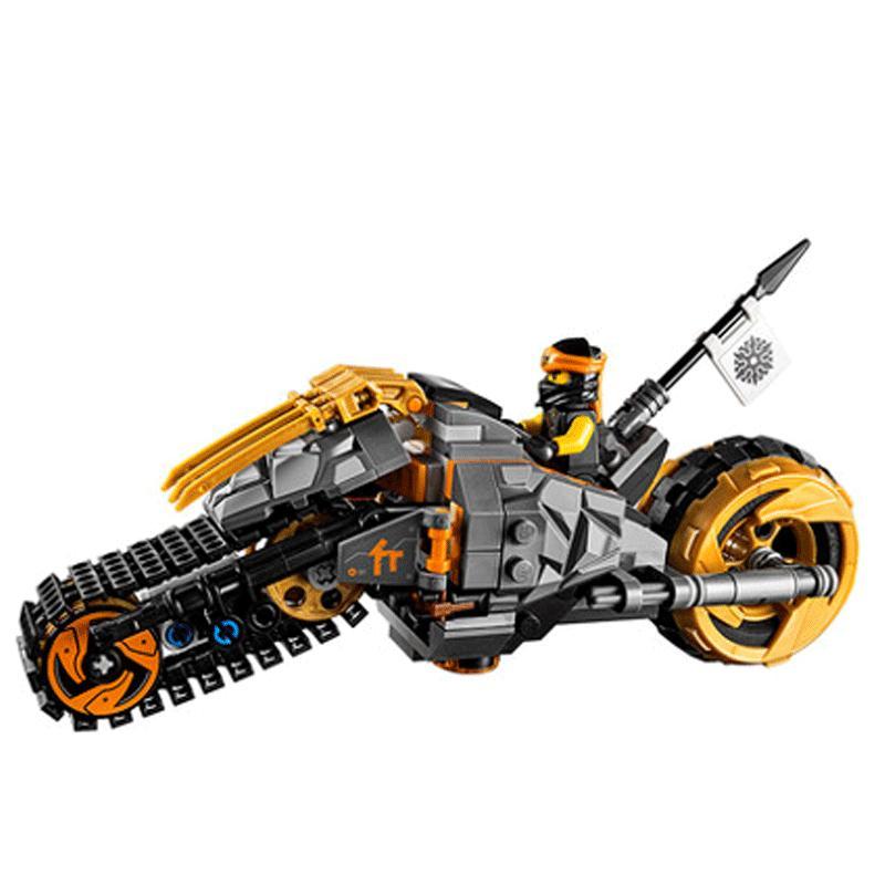 lego乐高幻影忍者系列寇的越野车70672玩具