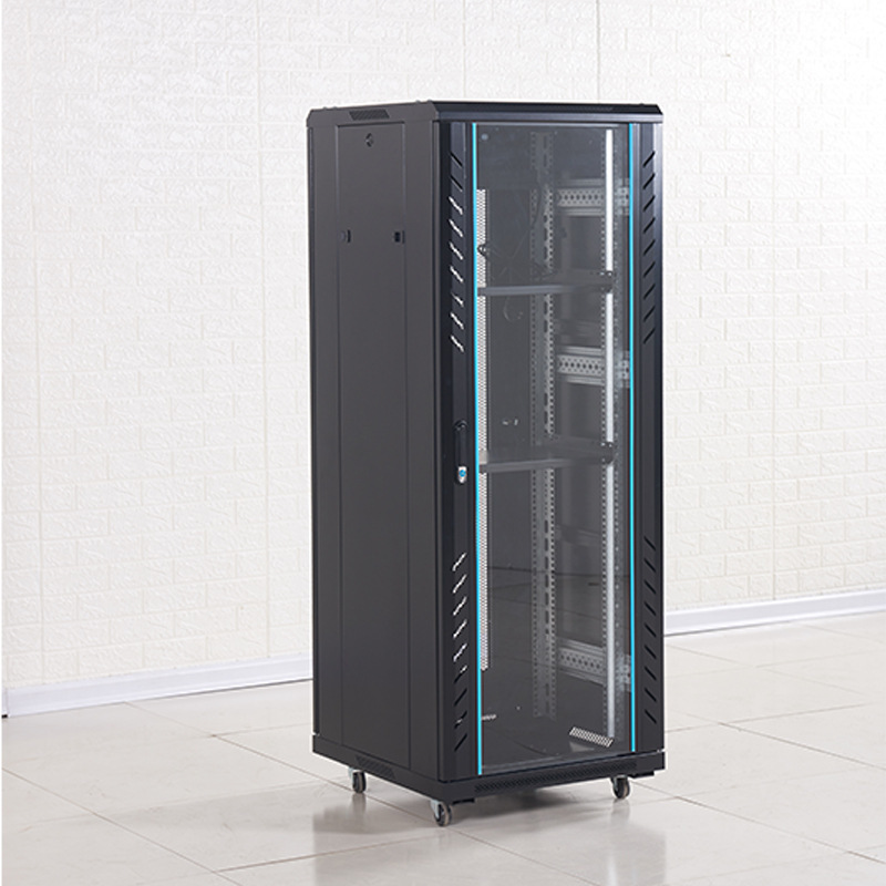 澳狒 22u网络机柜1.2米网络服务器机柜高清大图