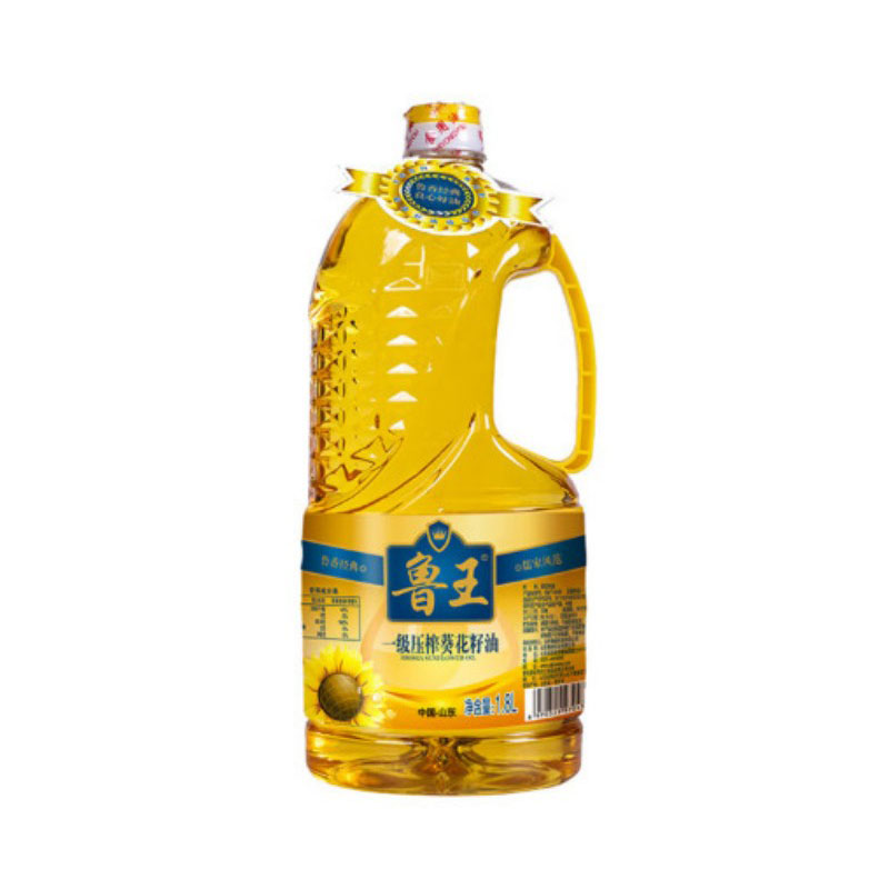 鲁王 一级压榨葵花籽油 1.8L LW0026 单位:桶