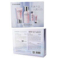 高姿(COGI)匀净透亮萃白礼盒升级四件礼盒150ml+100g+120g+30ml