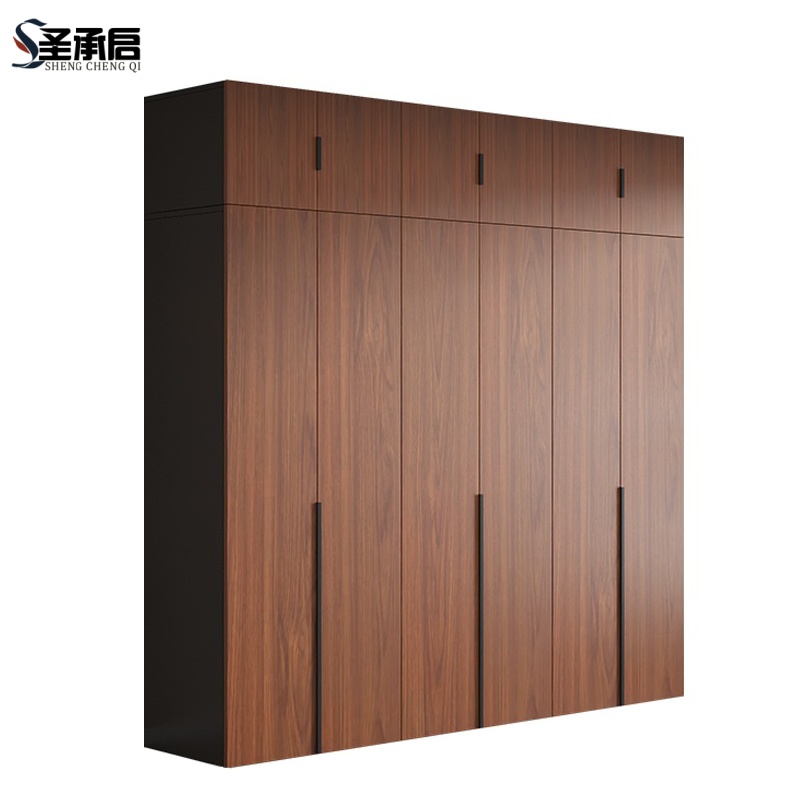 圣承启宿舍衣柜六门台高清大图