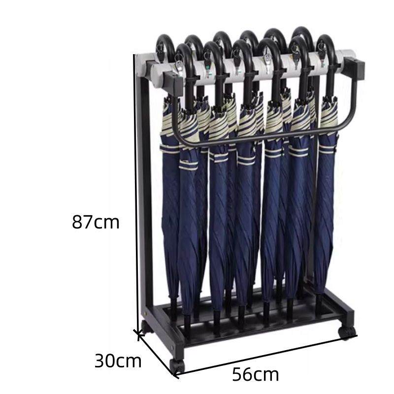 伊洛源 雨伞架 12头带伞56*30*87cm个 多规格