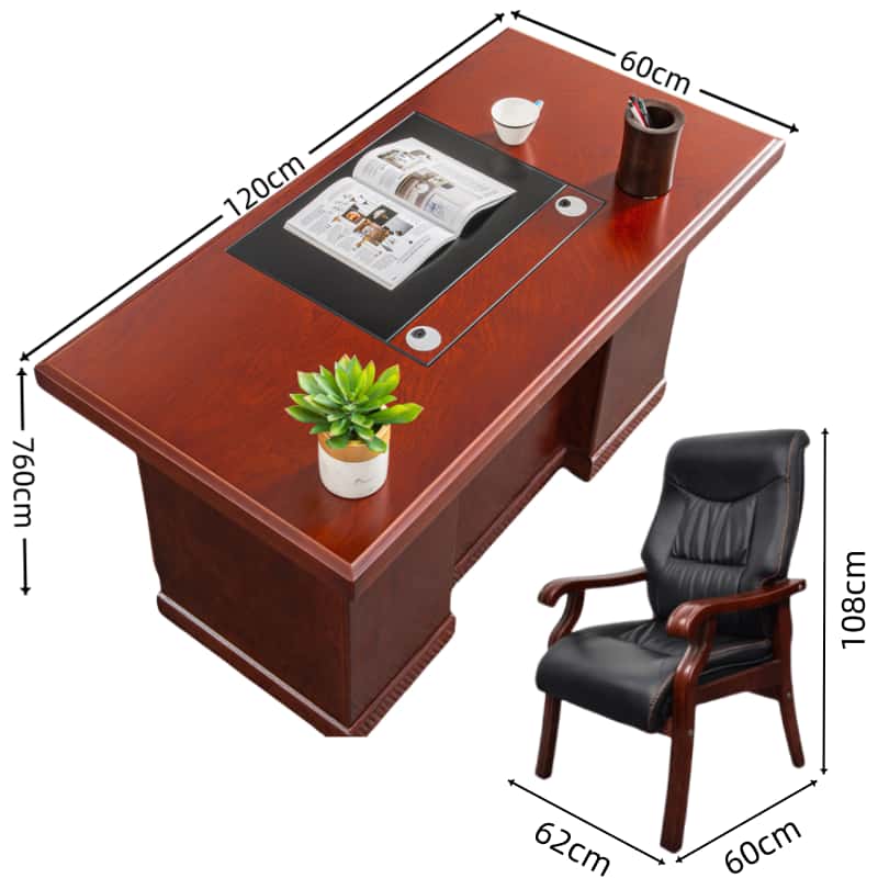 鑫木樽办公桌椅1.2m套高清大图