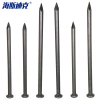 海斯迪克 HK-5150 黑色特种钢钉 大头圆钉洋钉 轻质木龙骨钢钉 工地建筑钢钉 工业用地板钉 25mm（500g）