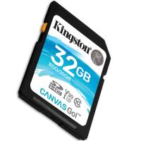 金士顿(Kingston)32GB SD卡读90M/s写45M/s V30 U3 CLASS 10高速相机存储卡