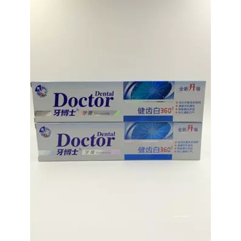 牙博士360健齿白牙膏180克
