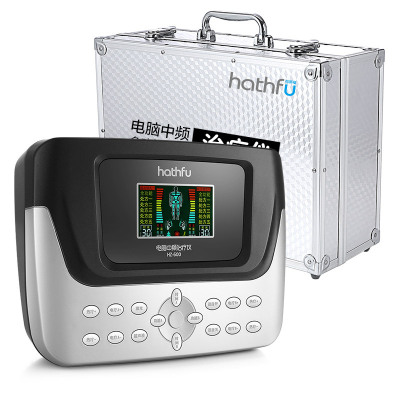 哈斯福 电脑中频理疗仪 HZ-600 家用多功能 颈椎 腰椎针灸理疗仪 经络通电疗仪器 其他通用辅助理疗