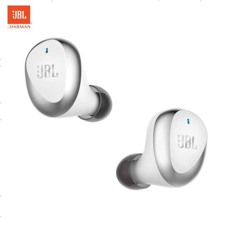 JBL C330TWS 蓝牙5.0 入耳式运动耳机 音乐耳机 苹果安卓通用 白色