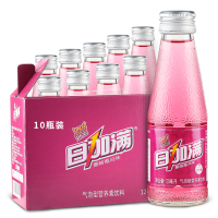 日加满牌蔓越莓营养碳酸饮料120ml/瓶*10