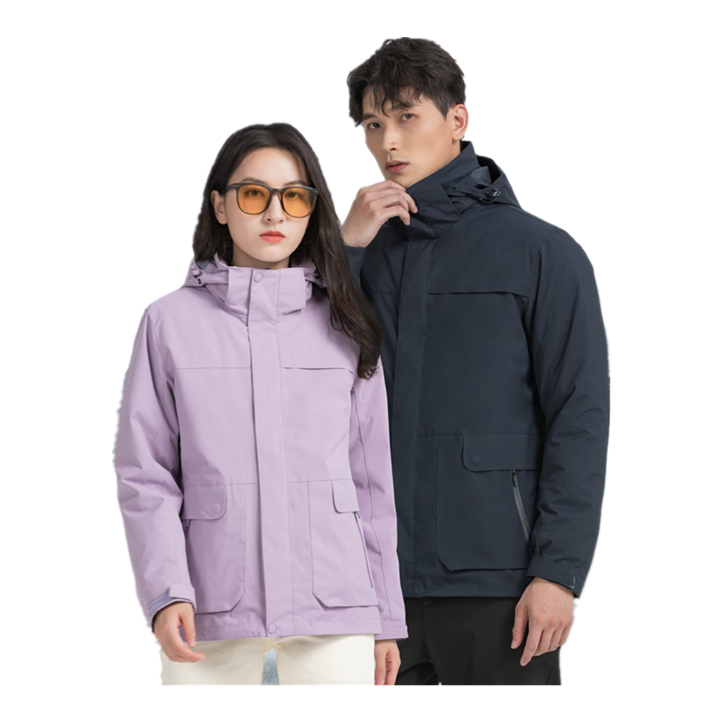 信柏合男女三合一羽绒两件套M-220887