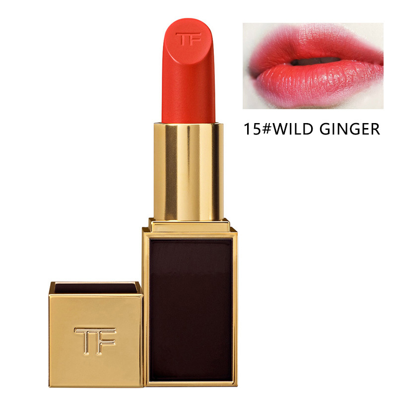 Tom Ford汤姆福特TF口红 TF黑管 新品细管显色口红润唇膏3g 15#WILD GINGER