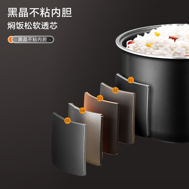 荣事达 4L微电脑家用智能电饭煲 RFB-S40Y8 1台高清大图