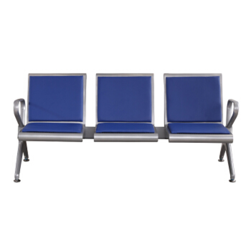 洛偃机场椅公共连排椅医院候诊椅银行等待椅三人位加皮垫参数