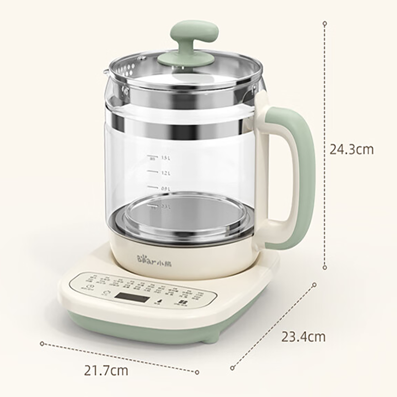 小熊(bear)养生壶煮茶壶电热水壶1.5L多功能恒温 YSH-D15L2高清大图