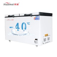 华美(Huamei)328升商用零下40/65/86度低温冰箱 大容量冷冻速冻冷柜冰柜展示柜 BC/BD-328DW40