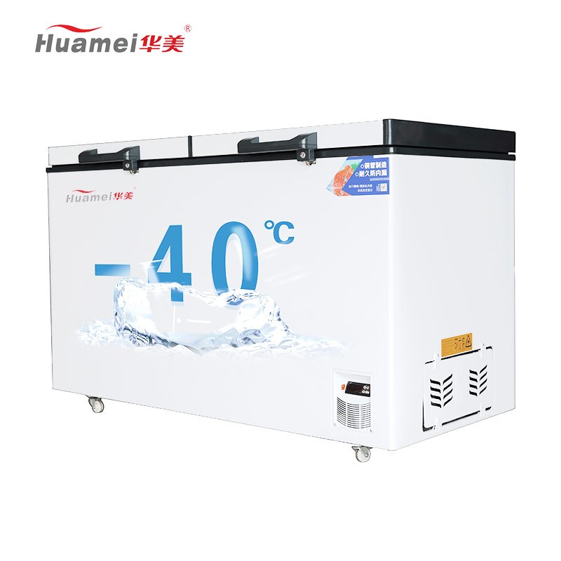 华美huamei328升商用零下406586度低温冰箱大容量冷冻速冻冷柜冰柜