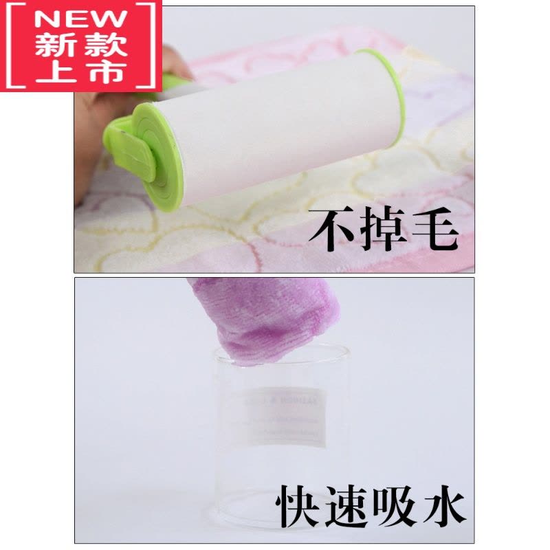 可莉允小毛巾婴儿童四方洗脸家用女小方巾柔软吸水宝宝擦手巾图片