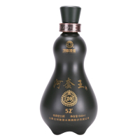 河套酒业 河套王20 内蒙古浓香型白酒 52度 500ml 单支礼盒装