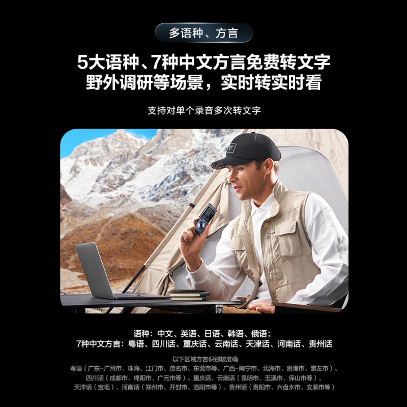 科大讯飞(iFLYTEK)录音笔SR302 PRO高清大图