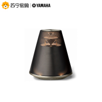 雅马哈(Yamaha) LSX-170 迷你音响 灯光蓝牙音箱 光音系统桌面书架式 钢琴黑