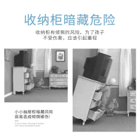 免打孔强力粘贴 保护宝宝防止家具意外倾倒 【蜜桃粉】