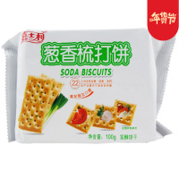 嘉士利葱香梳打饼干100g/袋