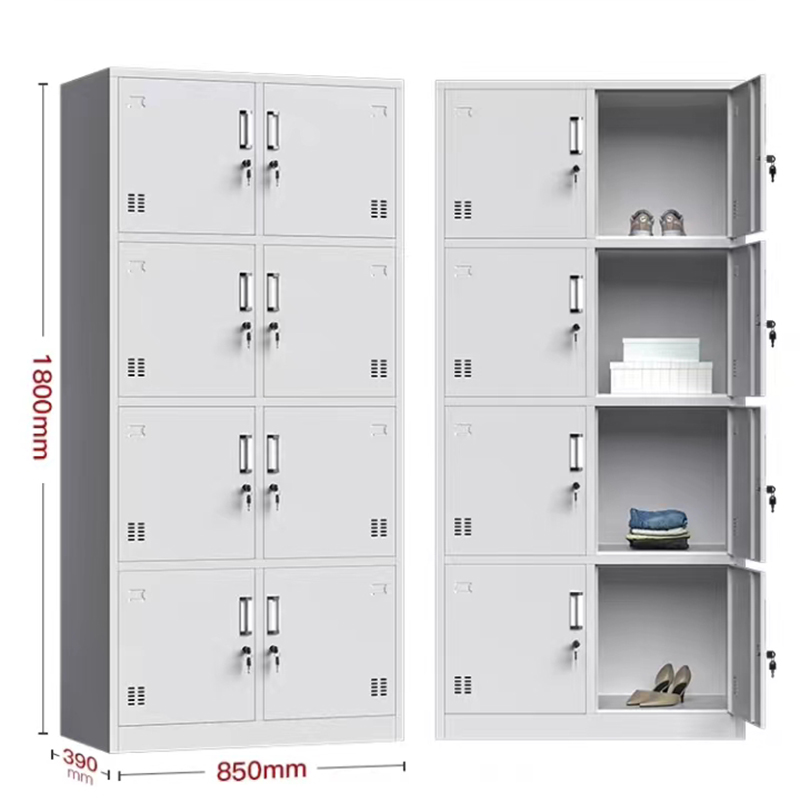 繁石榴T1003款2门型号办公室更衣柜高清大图
