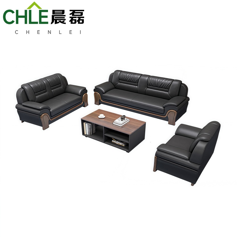 晨磊 沙发茶几组合 1+2+3+茶几 套高清大图