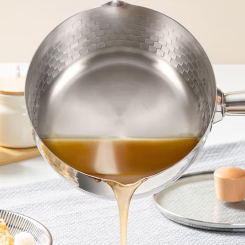 爱仕达(ASD) 不锈钢雪平锅NS18B2TG18cm/1.8L高清大图