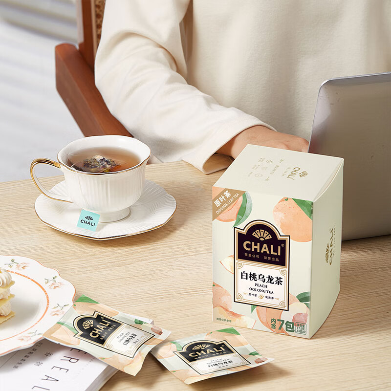 ChaLi乌龙茶茶香悠扬口感清新独立包装浓厚茶韵白桃味17.5g高清大图