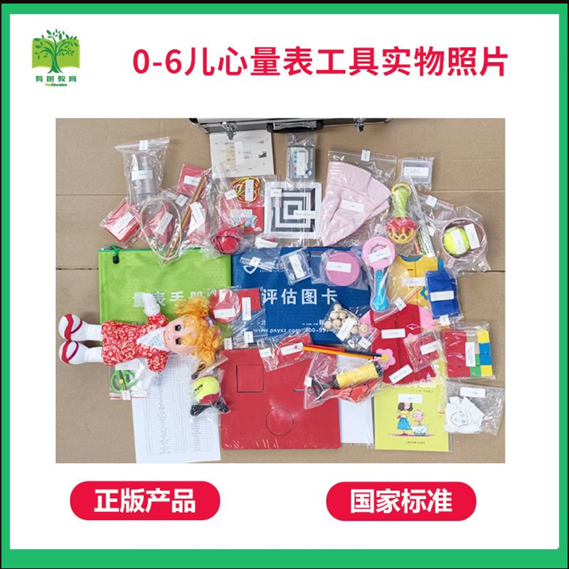 有树 YSXL-BABY01 0-6岁儿心量表2儿童神经心理行为发育商筛工具箱查早教教具高清大图
