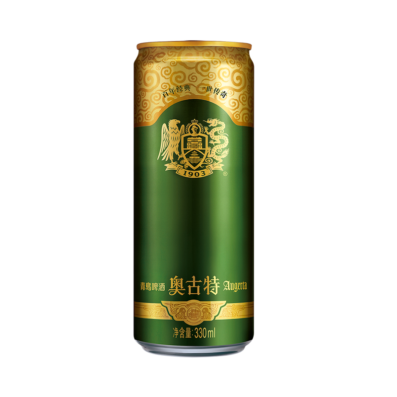 青岛啤酒(TSINGTAO)奥古特330ml*6听罐啤