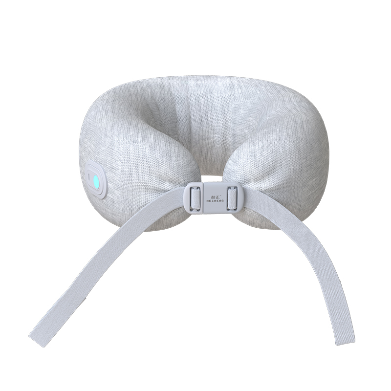 和正 乳胶颗粒魔术 按摩枕 颈椎按摩器颈部按摩仪记忆棉枕慢回便携U型枕肩颈揉捏家用办公室便携HZ-RMZ-1!高清大图