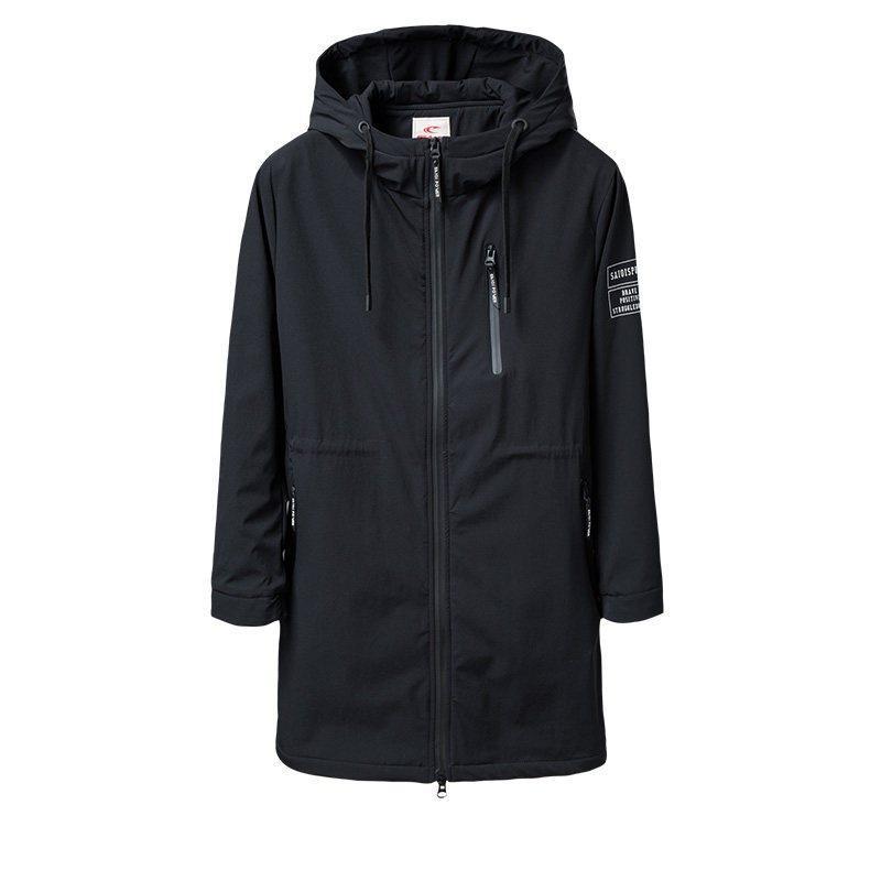 赛琪saiqi男士运动风衣2018年秋季男款运动外套跑步防风薄款紧身型连