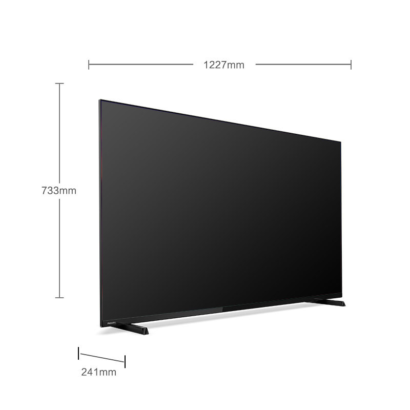 飞利浦(PHILIPS) 55英寸 全面屏 人工智能 4K高清HDR 二级能效 网络智能液晶电视