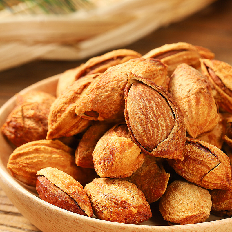 华味亨盐焗巴旦木250g巴达木坚果精选坚果炒货小吃