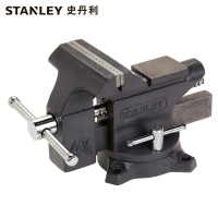 史丹利STANLEY轻型台虎钳4.5英寸/115mm 虎桌钳平口木工老虎木工夹具 83-065-1-23