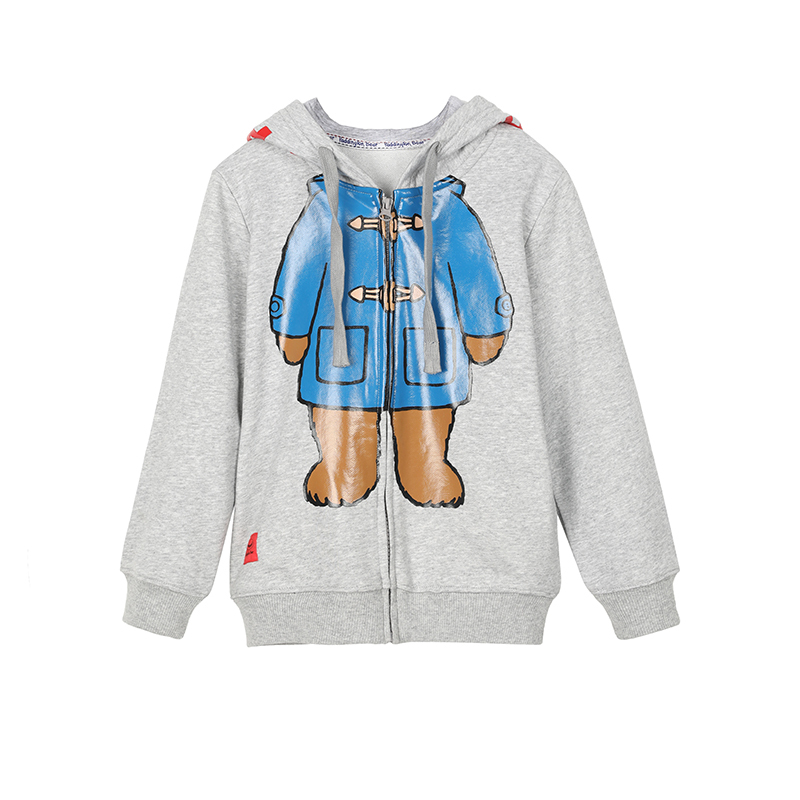 paddingtonbear帕丁顿熊男女童外套春季儿童休闲夹克外套